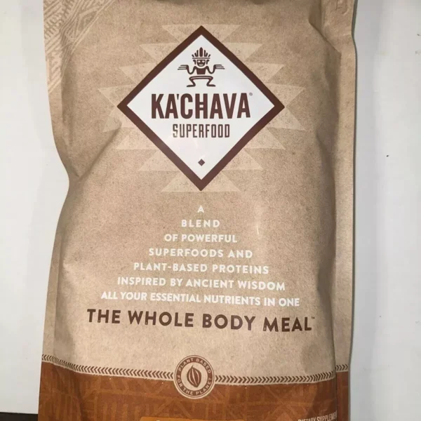 KA’CHAVA SUPERFOOD CHOCOLATE PROTEIN SHAKE TRIBAL KACHAVA 02/25/25